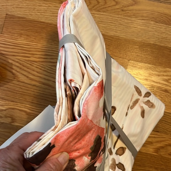 Anthropologie Lelie Duvet Cover Floral Size Full NWT - Picture 14 of 16